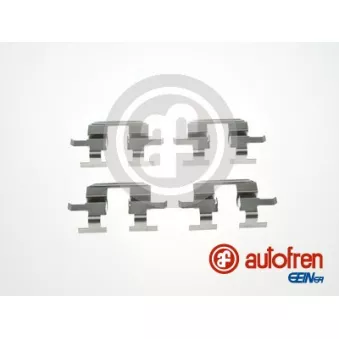 Kit d'accessoires, plaquette de frein à disque AUTOFREN SEINSA D42963A