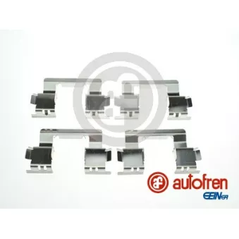 Kit d'accessoires, plaquette de frein à disque AUTOFREN SEINSA D42968A
