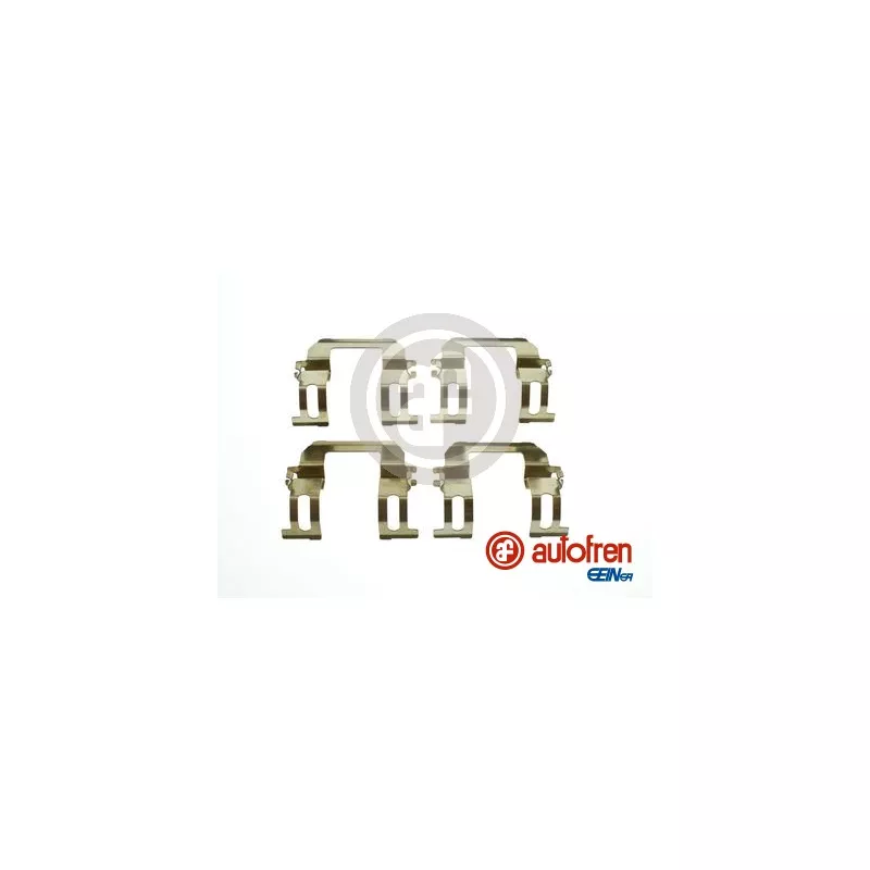 Kit d'accessoires, plaquette de frein à disque AUTOFREN SEINSA D42970A