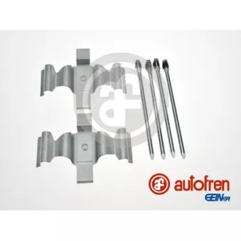 Kit d'accessoires, plaquette de frein à disque AUTOFREN SEINSA D42980A