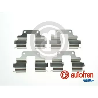 Kit d'accessoires, plaquette de frein à disque AUTOFREN SEINSA