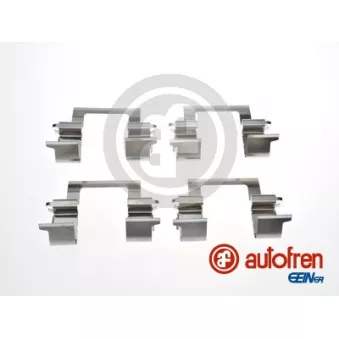 Kit d'accessoires, plaquette de frein à disque AUTOFREN SEINSA