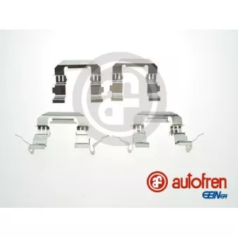 Kit d'accessoires, plaquette de frein à disque AUTOFREN SEINSA D42986A