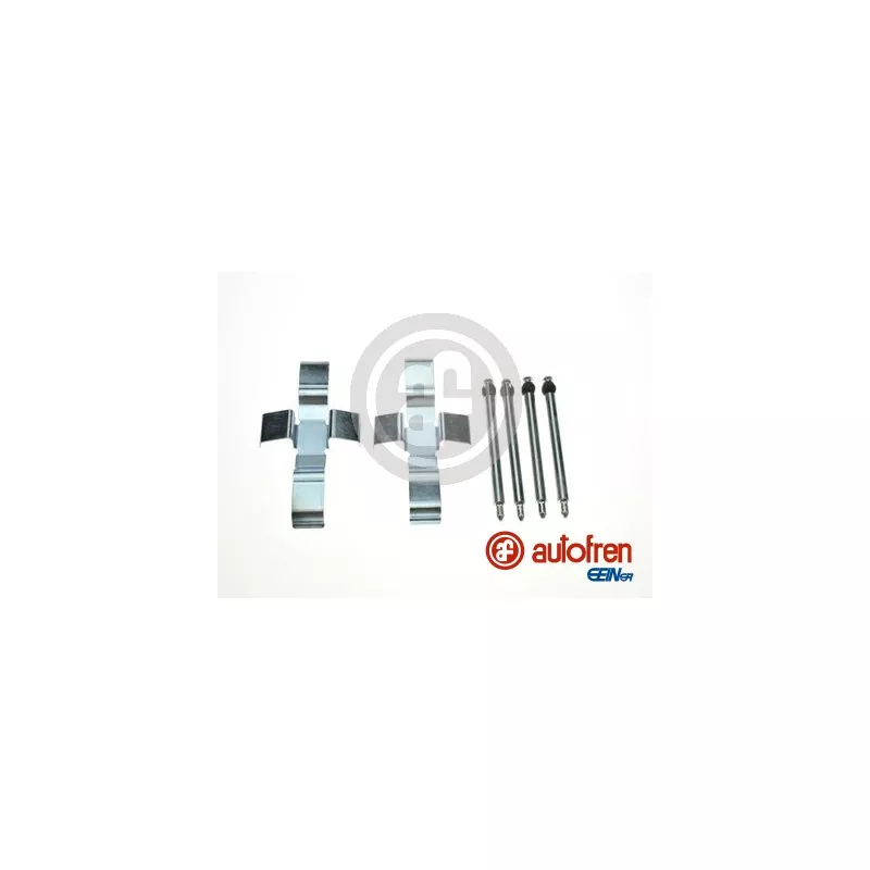 Kit d'accessoires, plaquette de frein à disque AUTOFREN SEINSA D43002A
