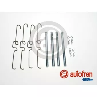 Kit d'accessoires, plaquette de frein à disque AUTOFREN SEINSA D43004A