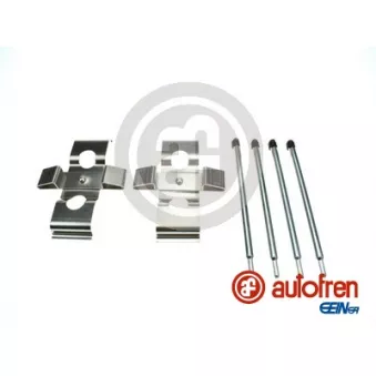 Kit d'accessoires, plaquette de frein à disque AUTOFREN SEINSA D43005A