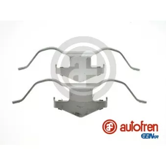 Kit d'accessoires, plaquette de frein à disque AUTOFREN SEINSA D43012A