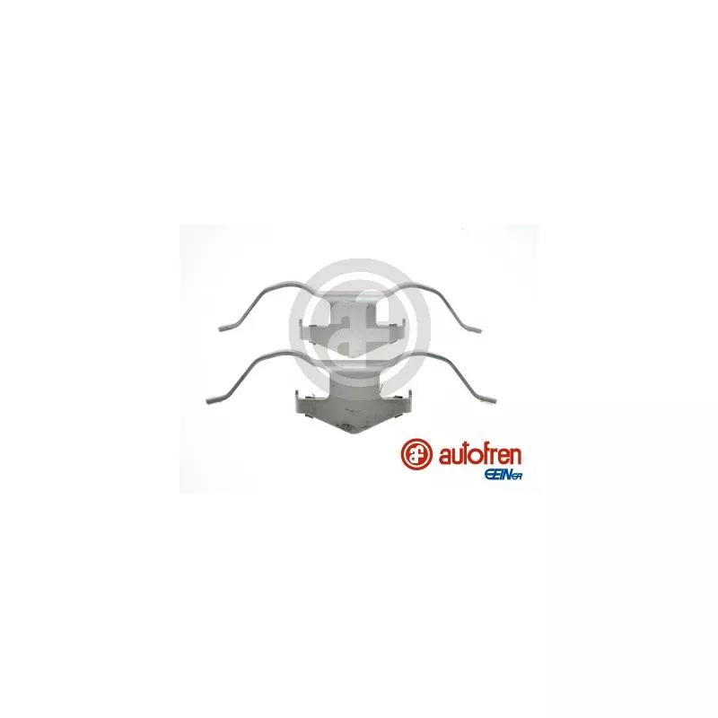 Kit d'accessoires, plaquette de frein à disque AUTOFREN SEINSA D43012A