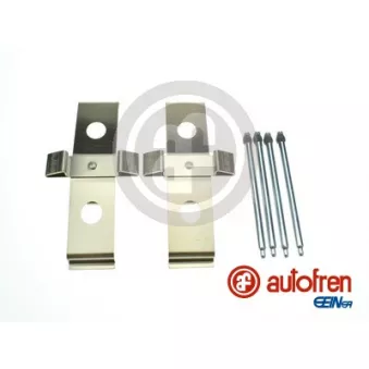 Kit d'accessoires, plaquette de frein à disque AUTOFREN SEINSA D43014A