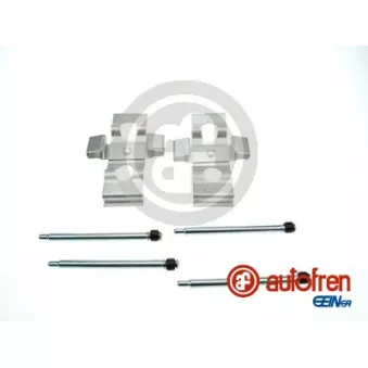 Kit d'accessoires, plaquette de frein à disque AUTOFREN SEINSA D43015A