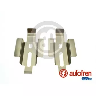 Kit d'accessoires, plaquette de frein à disque AUTOFREN SEINSA D43024A