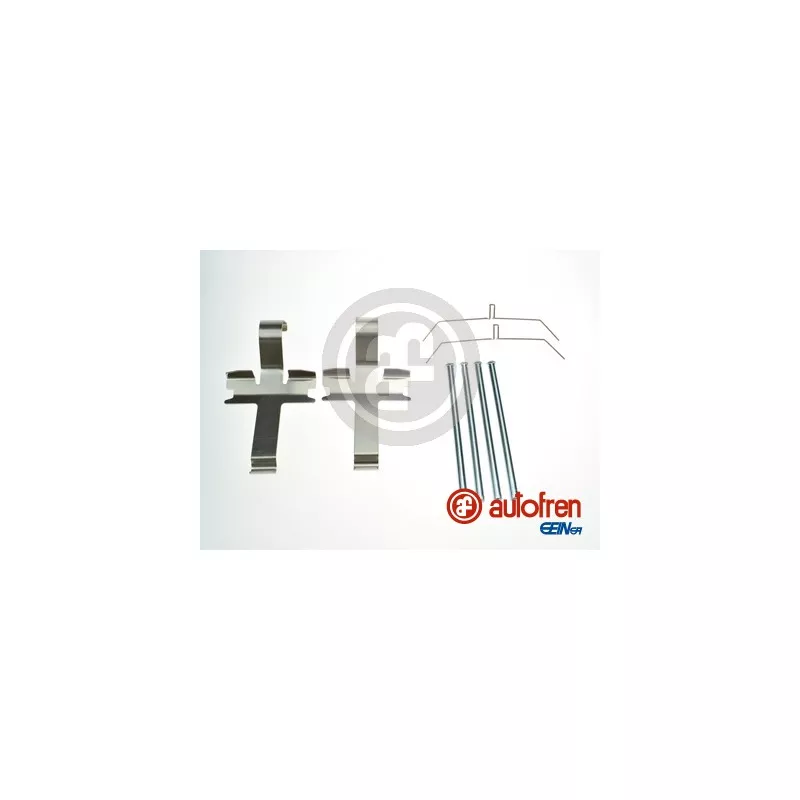 Kit d'accessoires, plaquette de frein à disque AUTOFREN SEINSA D43029A