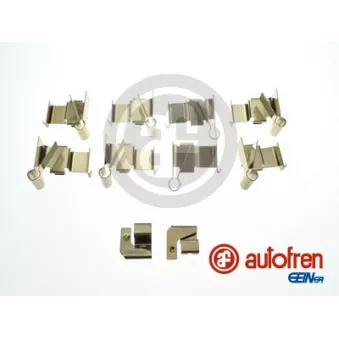 Kit d'accessoires, plaquette de frein à disque AUTOFREN SEINSA D43030A
