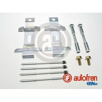 Kit d'accessoires, plaquette de frein à disque AUTOFREN SEINSA D43046A