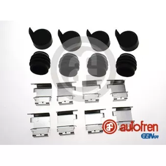 Kit d'accessoires, plaquette de frein à disque AUTOFREN SEINSA D43047A