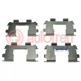 Kit d'accessoires, plaquette de frein à disque AUTOFREN SEINSA D43048A