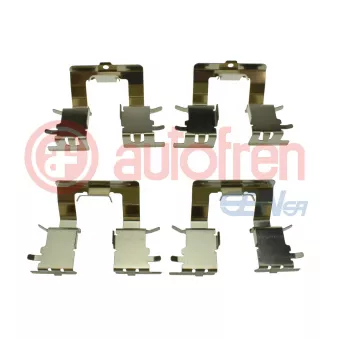 Kit d'accessoires, plaquette de frein à disque AUTOFREN SEINSA D43051A