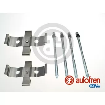 Kit d'accessoires, plaquette de frein à disque AUTOFREN SEINSA D43052A