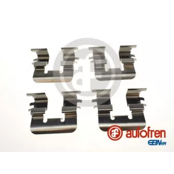 Kit d'accessoires, plaquette de frein à disque AUTOFREN SEINSA D43053A