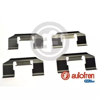 Kit d'accessoires, plaquette de frein à disque AUTOFREN SEINSA D43055A