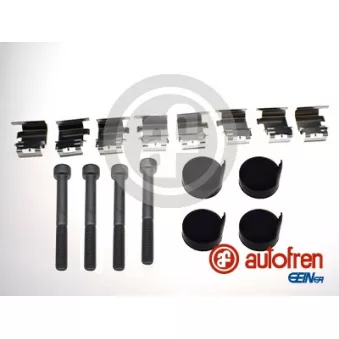 Kit d'accessoires, plaquette de frein à disque AUTOFREN SEINSA D43056A