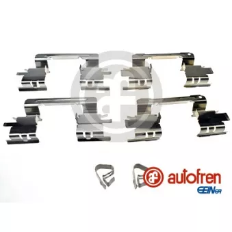 Kit d'accessoires, plaquette de frein à disque AUTOFREN SEINSA D43065A
