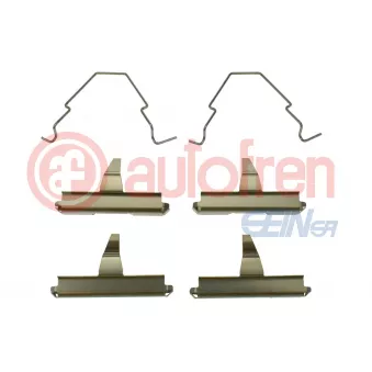 Kit d'accessoires, plaquette de frein à disque AUTOFREN SEINSA D43068A