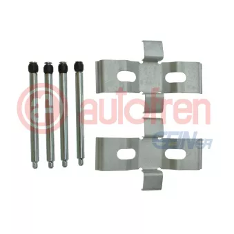 Kit d'accessoires, plaquette de frein à disque AUTOFREN SEINSA D43084A