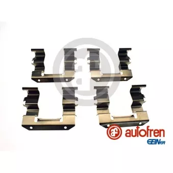 Kit d'accessoires, plaquette de frein à disque AUTOFREN SEINSA D43140A