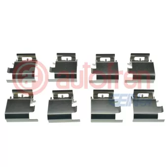 Kit d'accessoires, plaquette de frein à disque AUTOFREN SEINSA D43229A