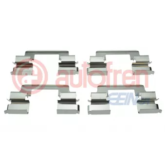 Kit d'accessoires, plaquette de frein à disque AUTOFREN SEINSA D43247A