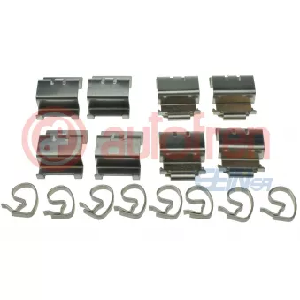 Kit d'accessoires, plaquette de frein à disque AUTOFREN SEINSA D43250A
