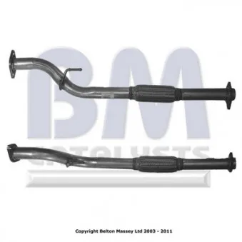 Tuyau d'échappement BM CATALYSTS BM50180