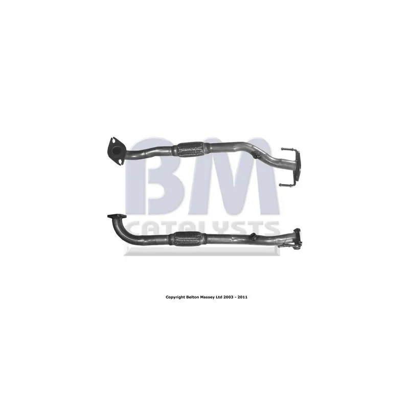 Tuyau d'échappement BM CATALYSTS BM50183