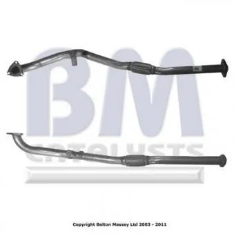 Tuyau d'échappement BM CATALYSTS BM50189
