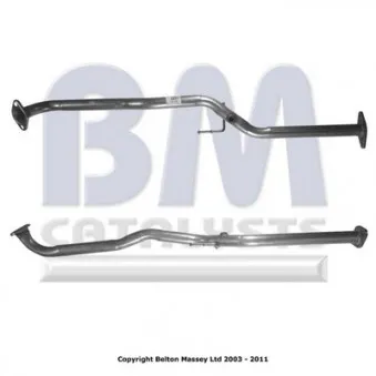 Tuyau d'échappement BM CATALYSTS BM50196