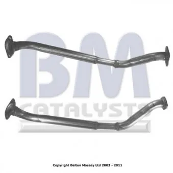 Tuyau d'échappement BM CATALYSTS