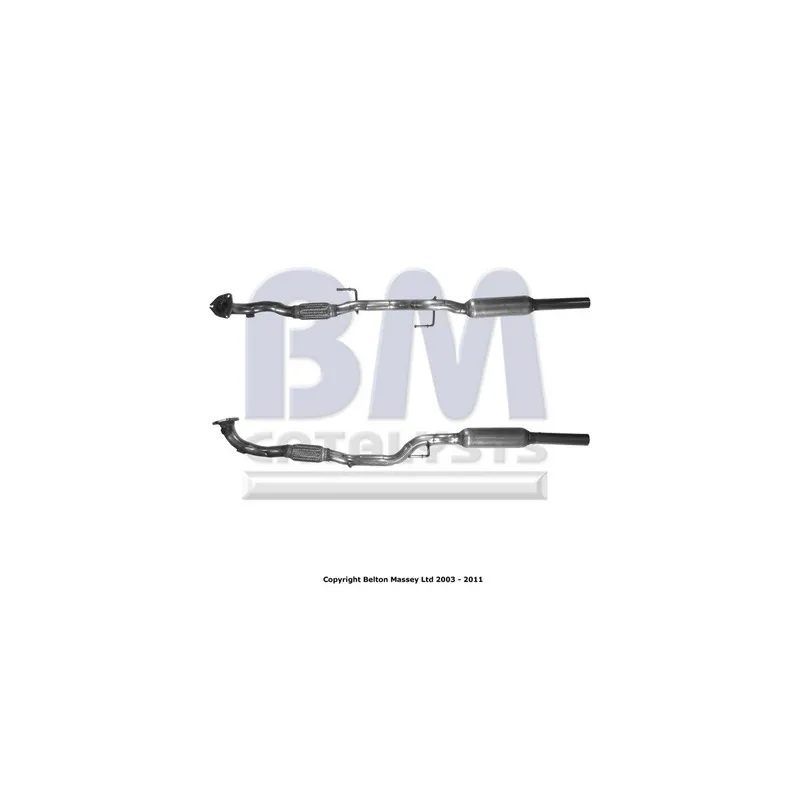 Tuyau d'échappement BM CATALYSTS BM50199