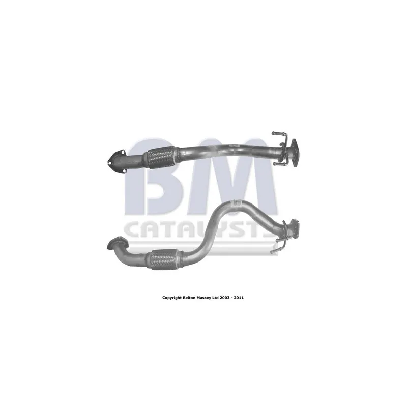 Tuyau d'échappement BM CATALYSTS BM50202