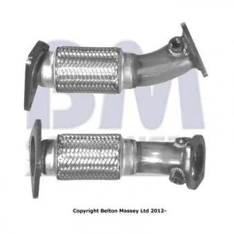 Tuyau d'échappement BM CATALYSTS BM50215