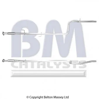 Tuyau d'échappement BM CATALYSTS BM50217