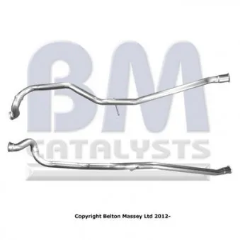 Tuyau d'échappement BM CATALYSTS BM50221
