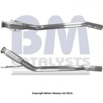 Tuyau d'échappement BM CATALYSTS BM50226
