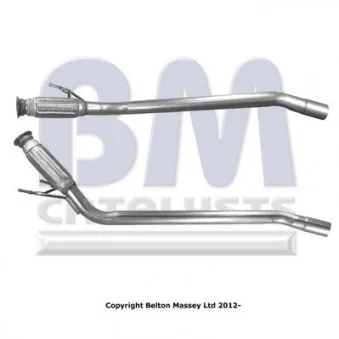 Tuyau d'échappement BM CATALYSTS BM50227