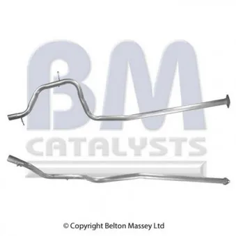 Tuyau d'échappement BM CATALYSTS BM50238