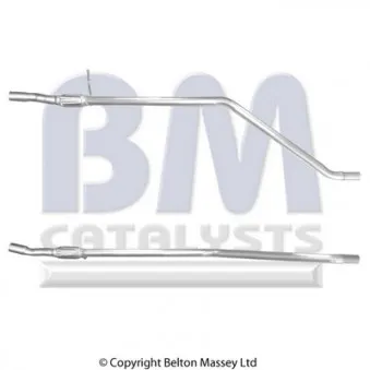 Tuyau d'échappement BM CATALYSTS BM50250