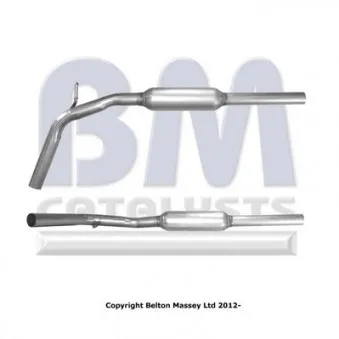 Tuyau d'échappement BM CATALYSTS BM50257