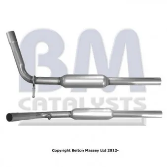 Tuyau d'échappement BM CATALYSTS BM50258