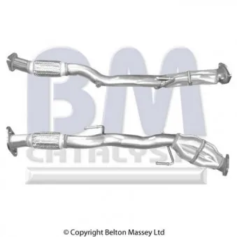 Tuyau d'échappement BM CATALYSTS BM50262
