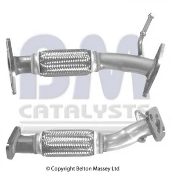 Tuyau d'échappement BM CATALYSTS BM50308